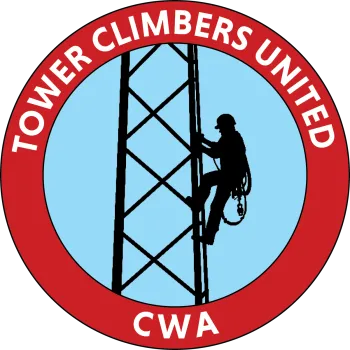 Tower Climbers United/ CWA Logo